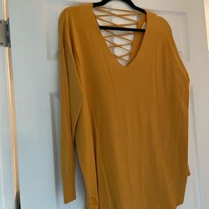 Deput tie back sweater